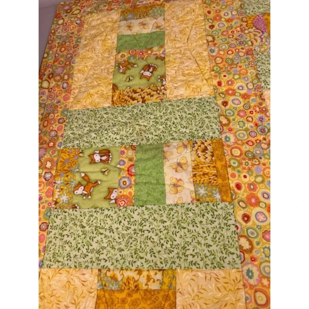 Handmade patchwork baby